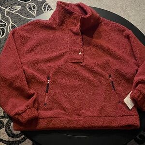 😻PLUS SIZE BEAUTY Elegant Rust Women's Turtleneck Sweater